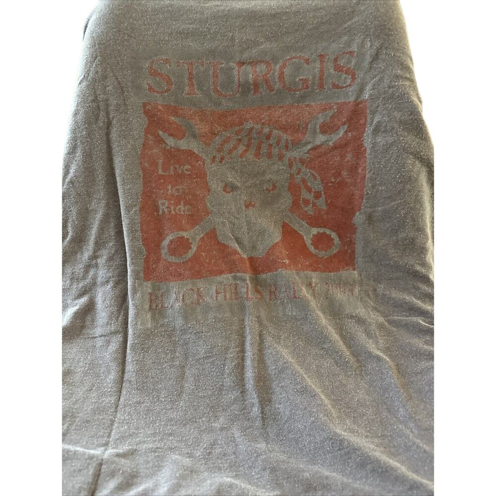 VTG Sturges Black Hills Rally 2001 Shirt Comfort Colors SZ XL